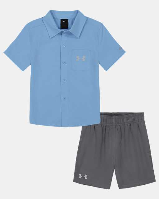 Infant Boys' UA Woven Shirt Set